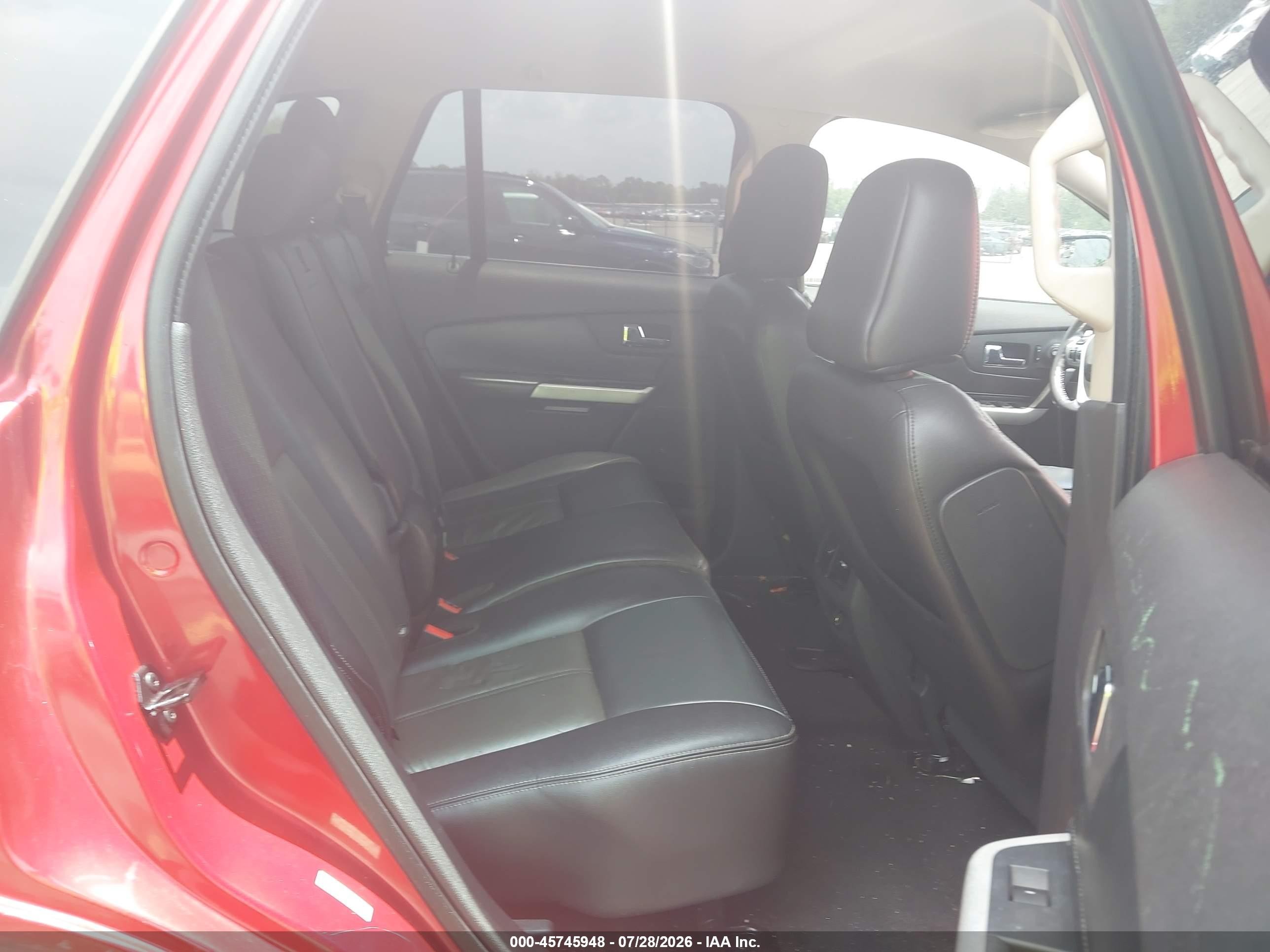 2011 Ford Edge Sport Red vin: 2FMDK3AKXBBA80000