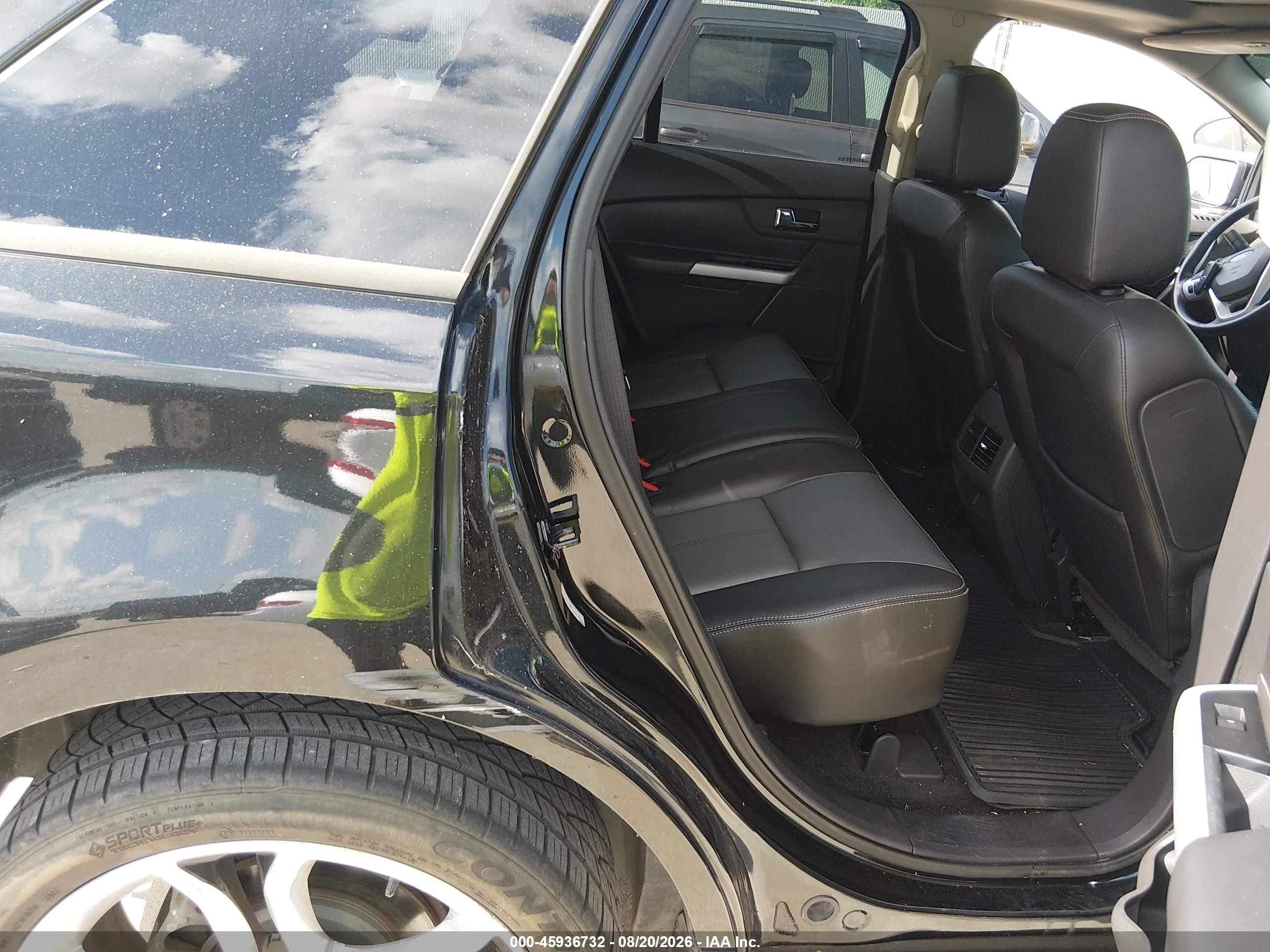 2014 Ford Edge Sport Черный vin: 2FMDK3AKXEBB12318