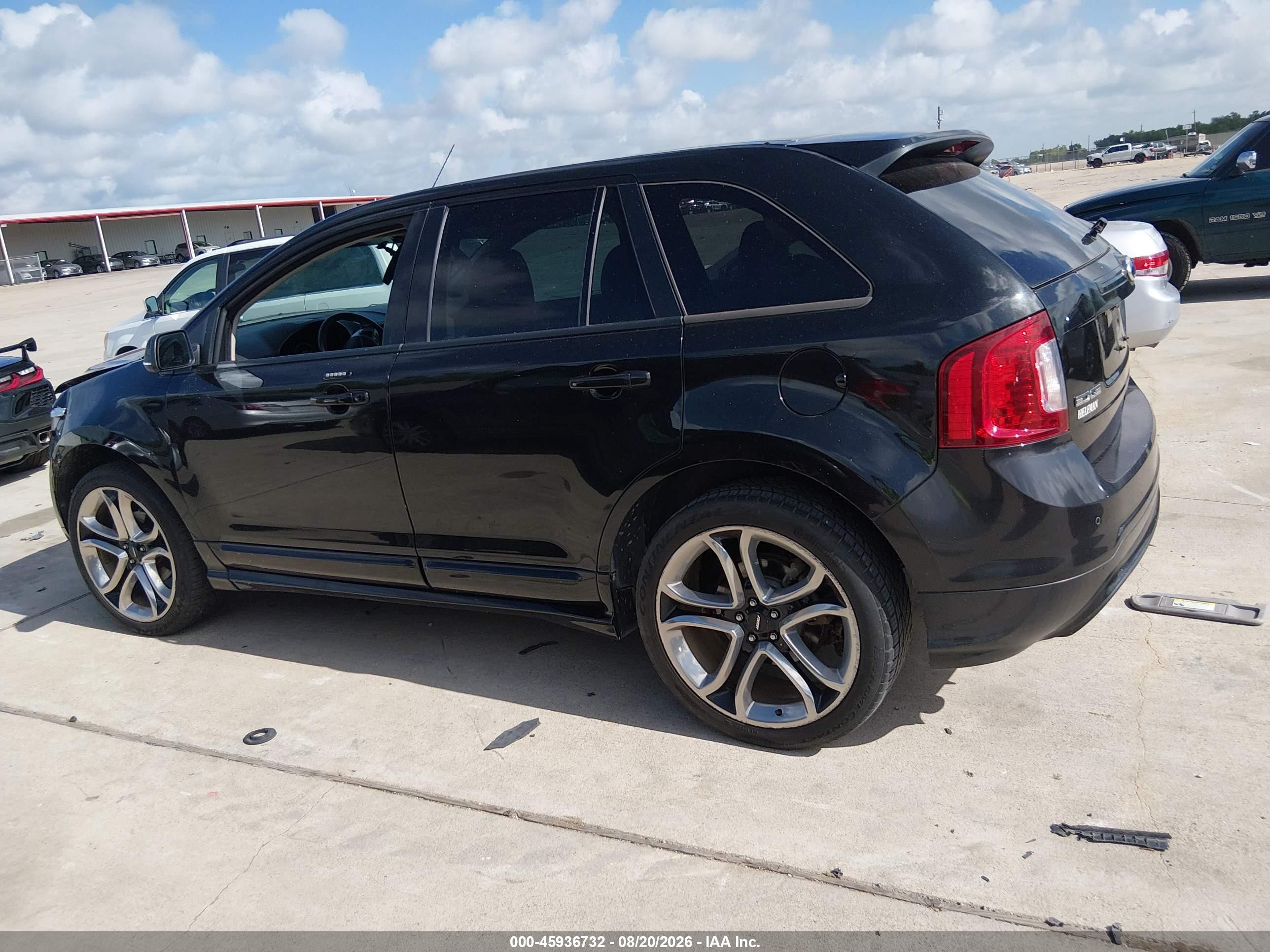 2014 Ford Edge Sport Черный vin: 2FMDK3AKXEBB12318