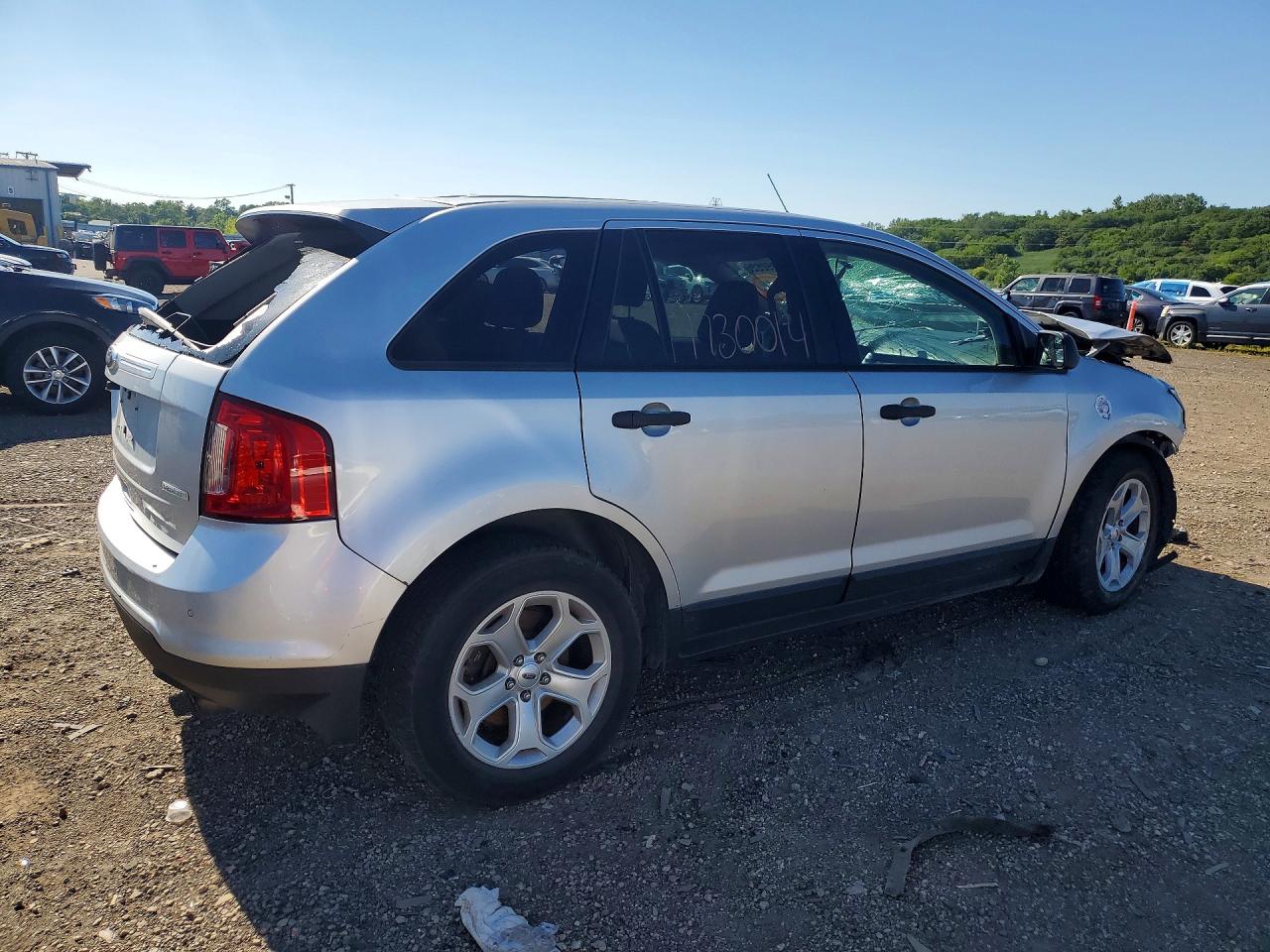 2012 Ford Edge Se Silver vin: 2FMDK3G90CBA11774