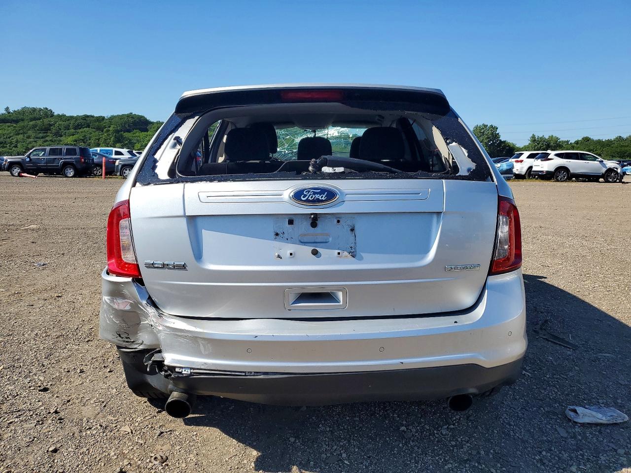 2012 Ford Edge Se Silver vin: 2FMDK3G90CBA11774