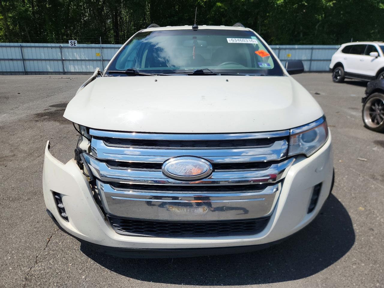 2013 Ford Edge Se Белый vin: 2FMDK3G92DBB23798