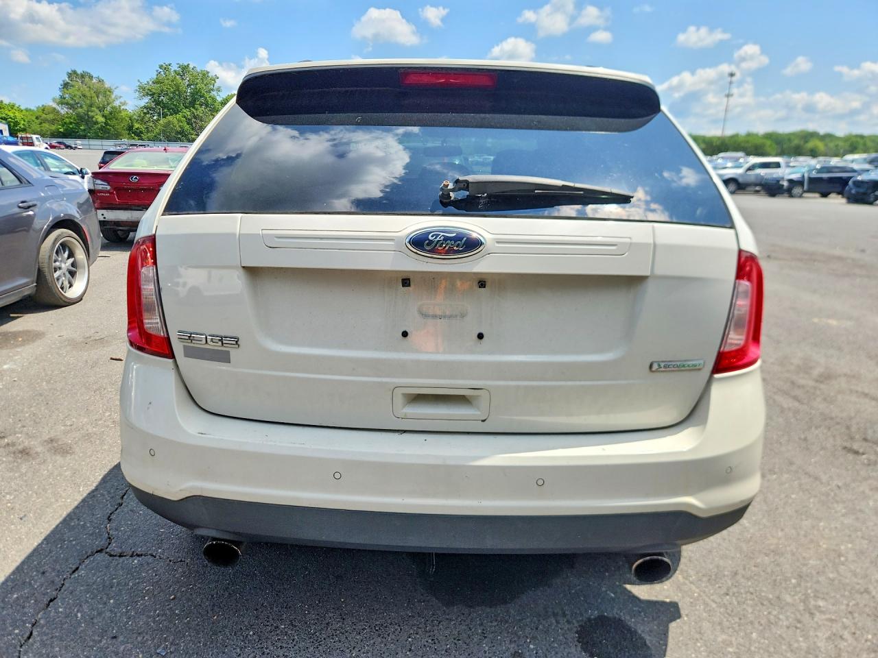 2013 Ford Edge Se Белый vin: 2FMDK3G92DBB23798