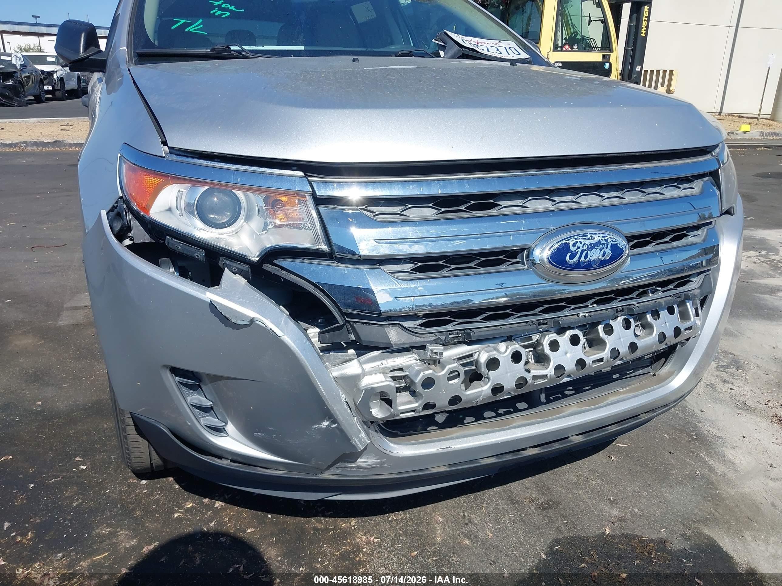 2013 Ford Edge Se Silver vin: 2FMDK3G92DBB83080