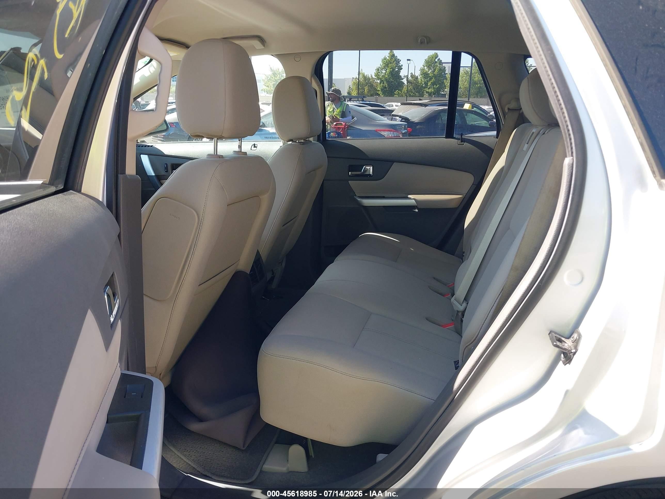 2013 Ford Edge Se Silver vin: 2FMDK3G92DBB83080