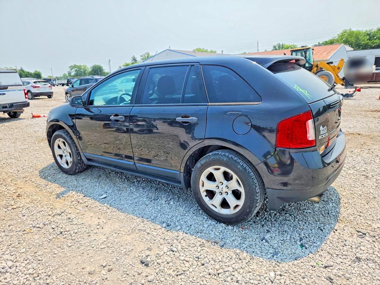 2013 Ford Edge Se Black vin: 2FMDK3G92DBC30933