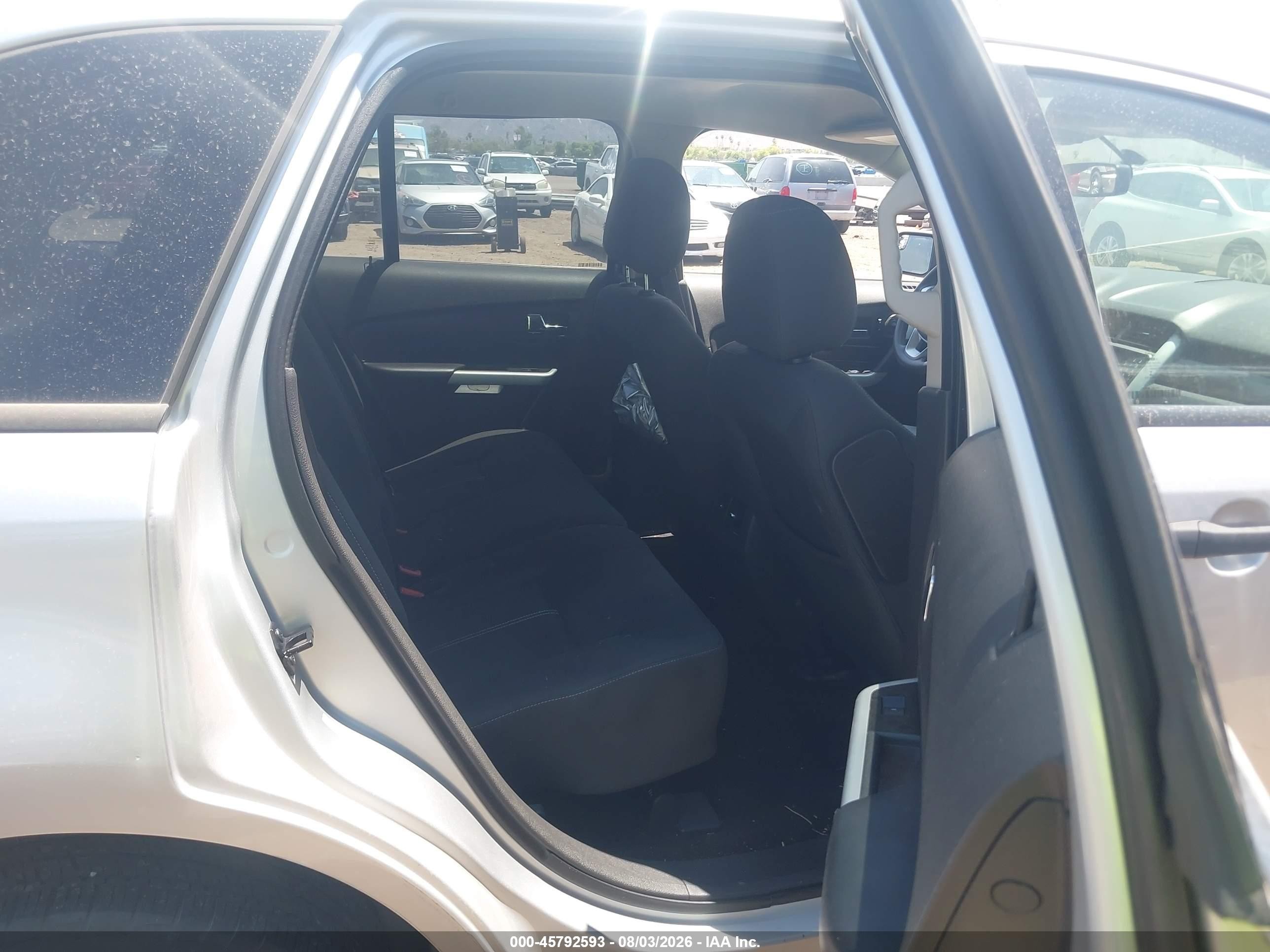 2014 Ford Edge Se Серый vin: 2FMDK3G92EBB47617