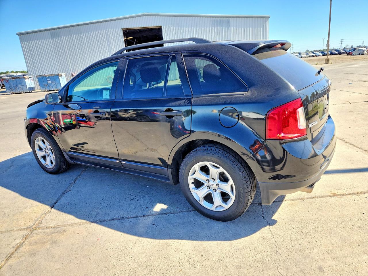 2013 Ford Edge Se Black vin: 2FMDK3G94DBA13657