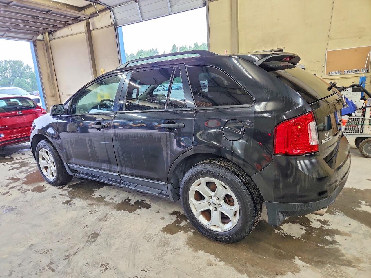 2014 Ford Edge Se Black vin: 2FMDK3G94EBA15460