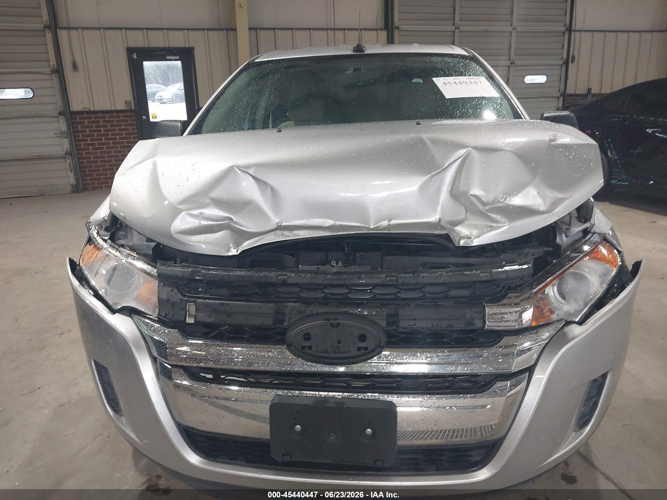 2013 Ford Edge Se Серебряный vin: 2FMDK3G95DBA87332
