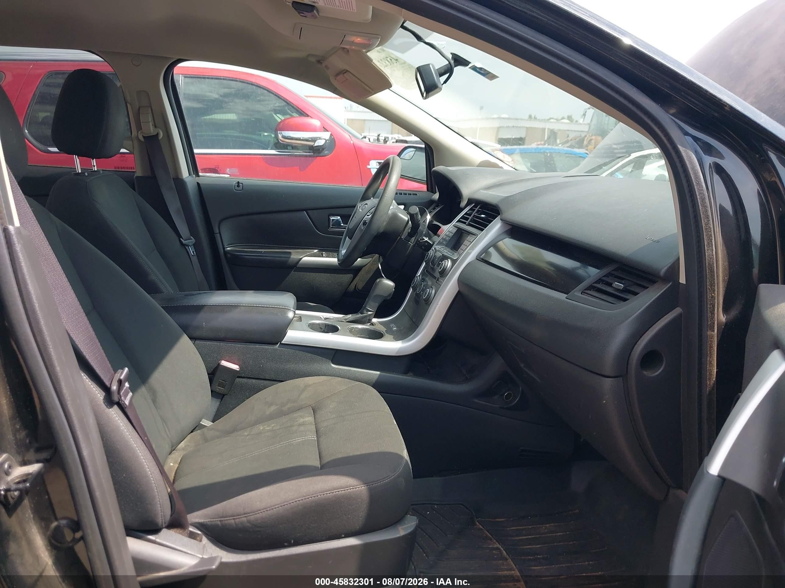 2013 Ford Edge Se Black vin: 2FMDK3G96DBB14361