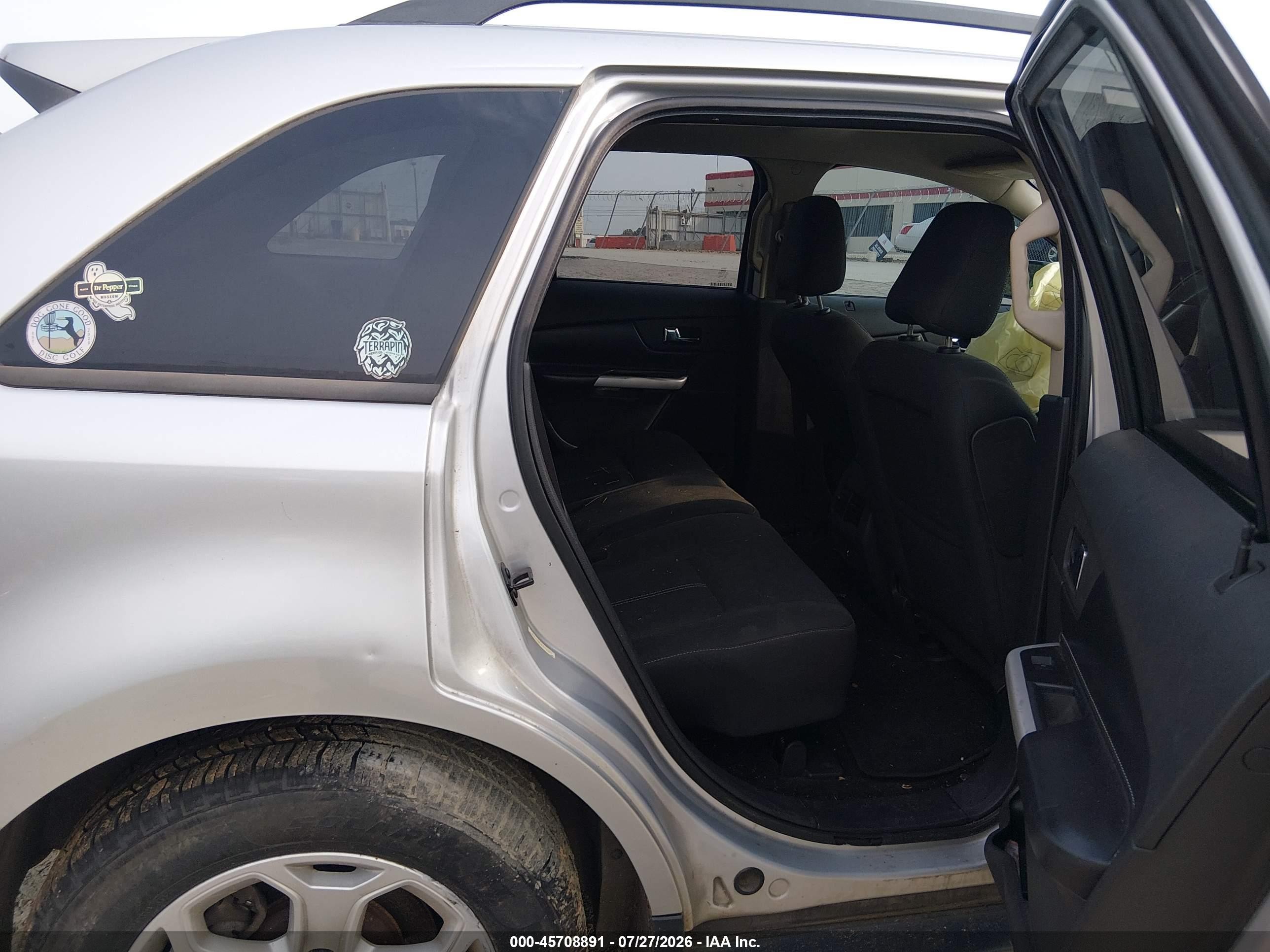 2012 Ford Edge Se Silver vin: 2FMDK3G97CBA39670