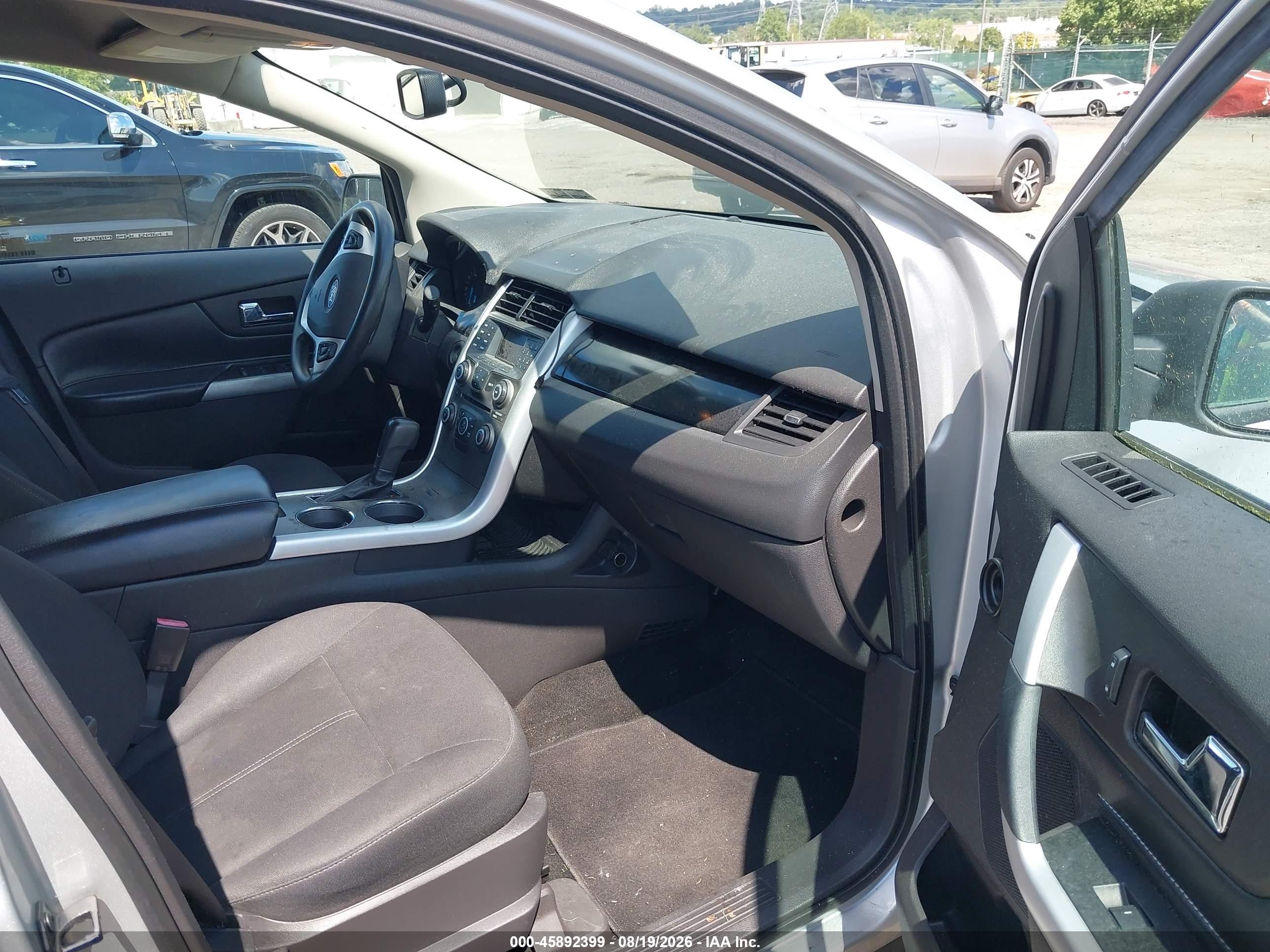 2012 Ford Edge Se Silver vin: 2FMDK3G97CBA66349