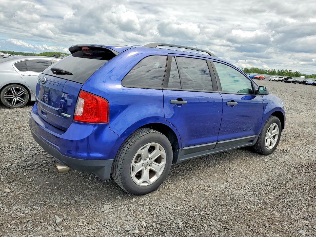2013 Ford Edge Se Blue vin: 2FMDK3G98DBA81122