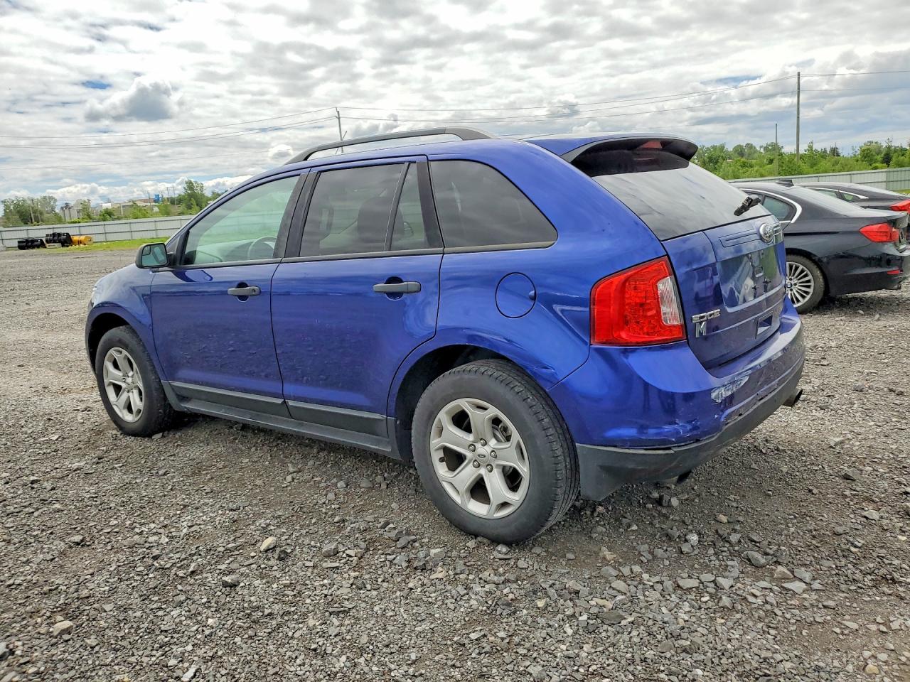 2013 Ford Edge Se Blue vin: 2FMDK3G98DBA81122