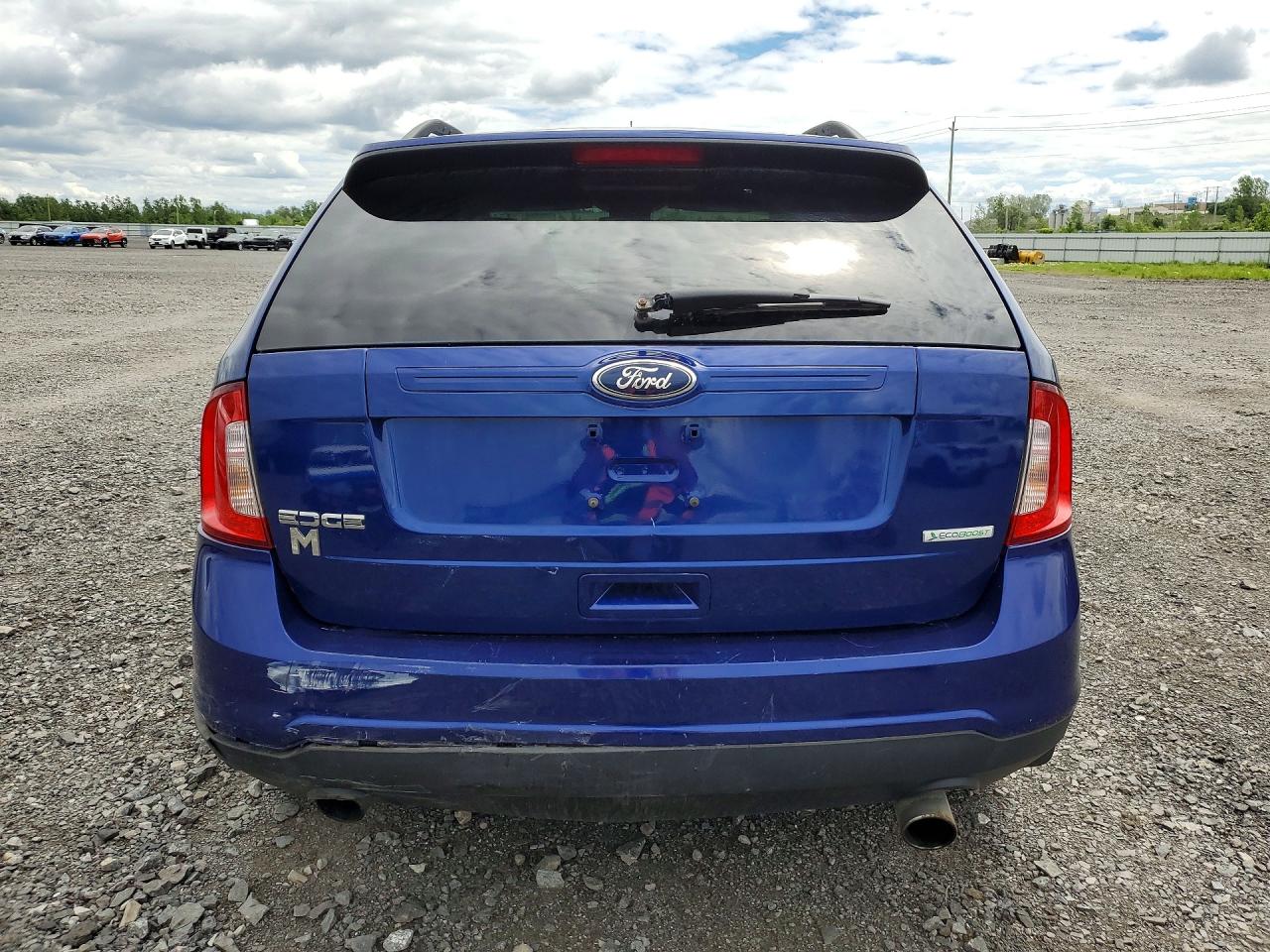 2013 Ford Edge Se Blue vin: 2FMDK3G98DBA81122