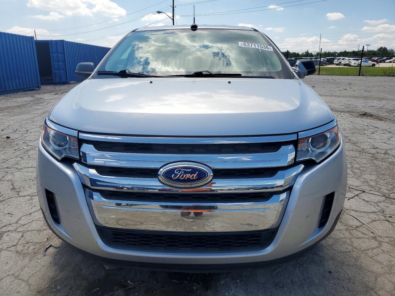 2013 Ford Edge Se Silver vin: 2FMDK3G98DBC22691