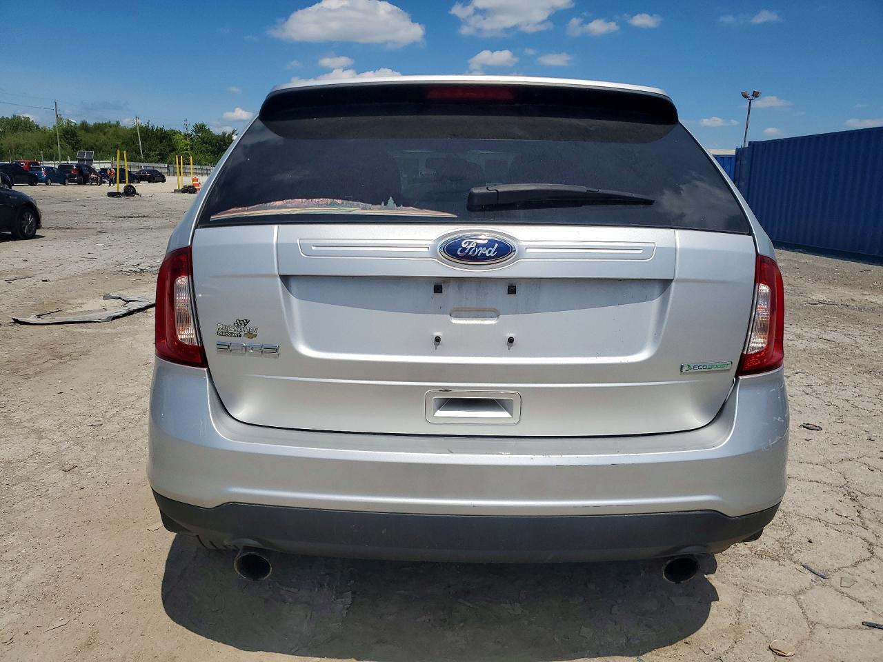 2013 Ford Edge Se Silver vin: 2FMDK3G98DBC22691