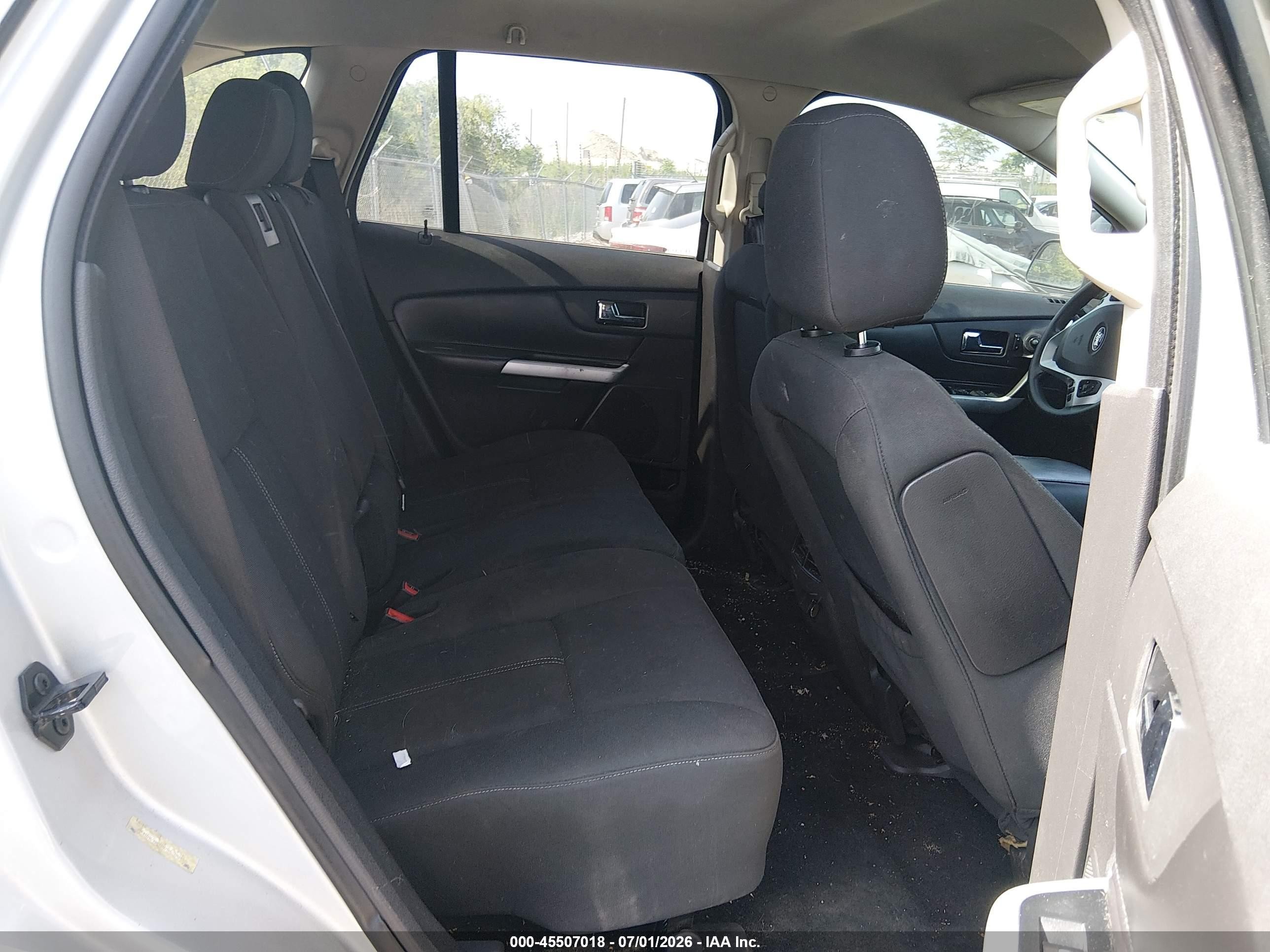 2013 Ford Edge Se Silver vin: 2FMDK3G98DBC30855