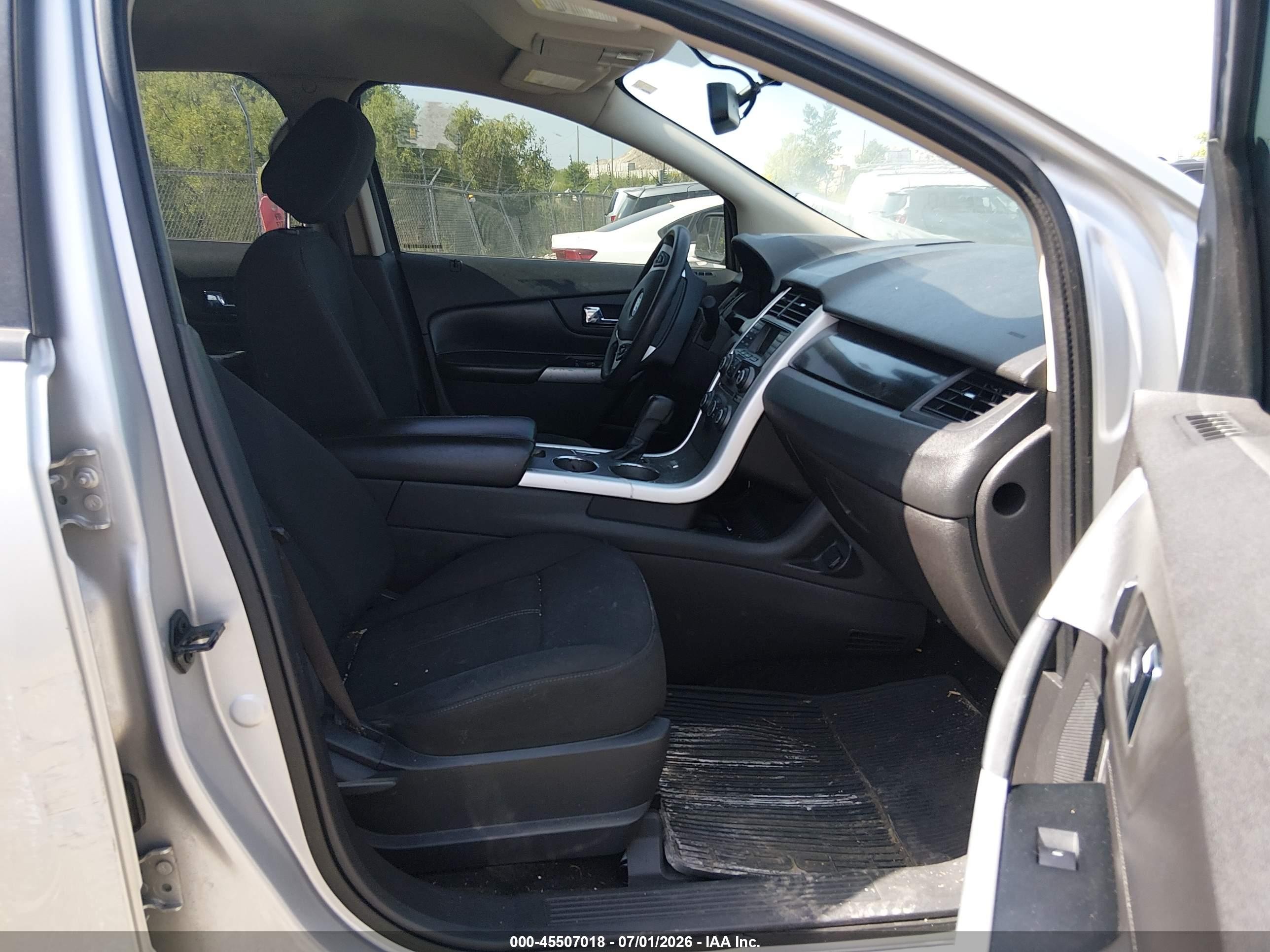 2013 Ford Edge Se Silver vin: 2FMDK3G98DBC30855