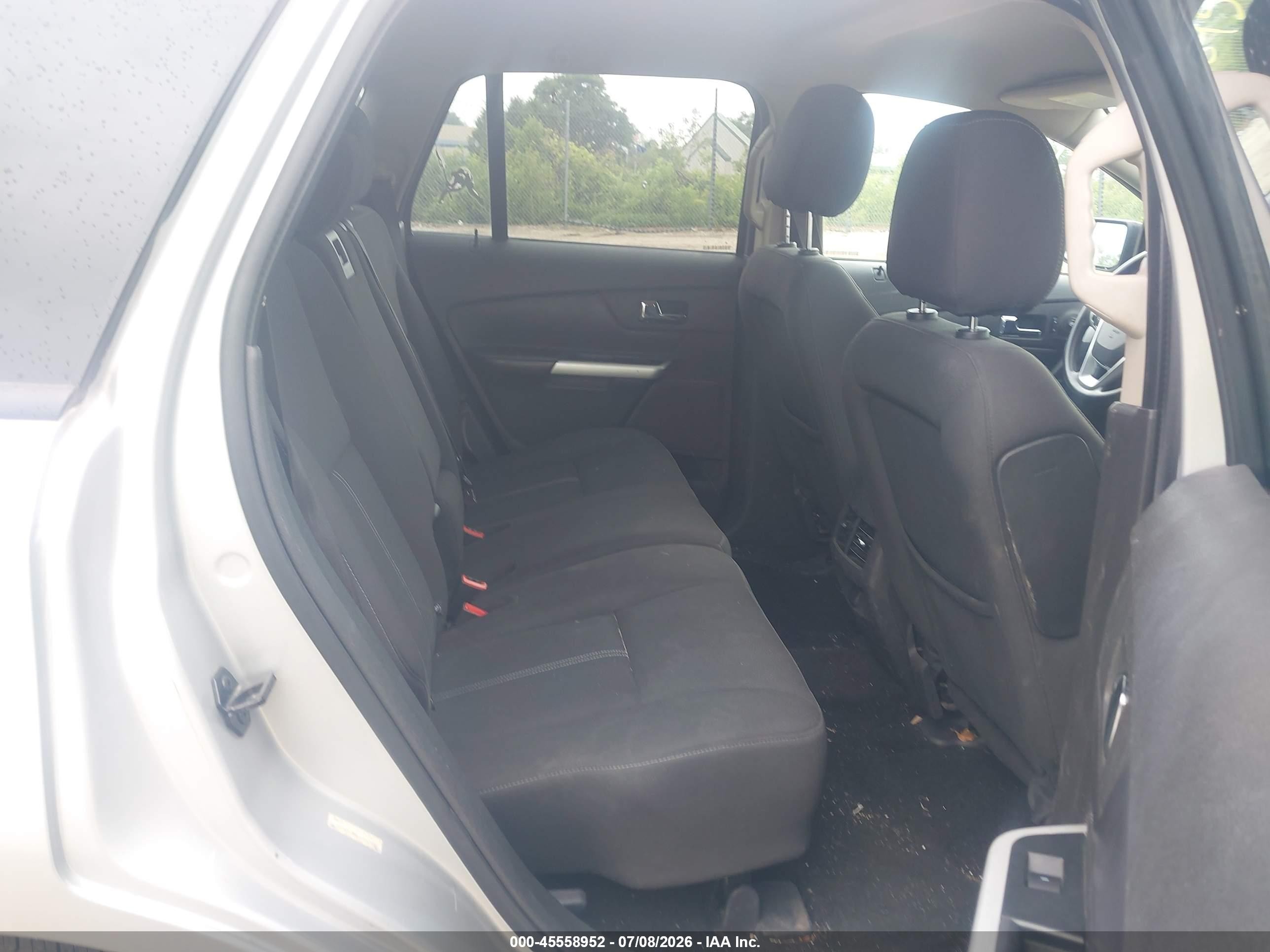 2013 Ford Edge Se Silver vin: 2FMDK3G99DBB52506