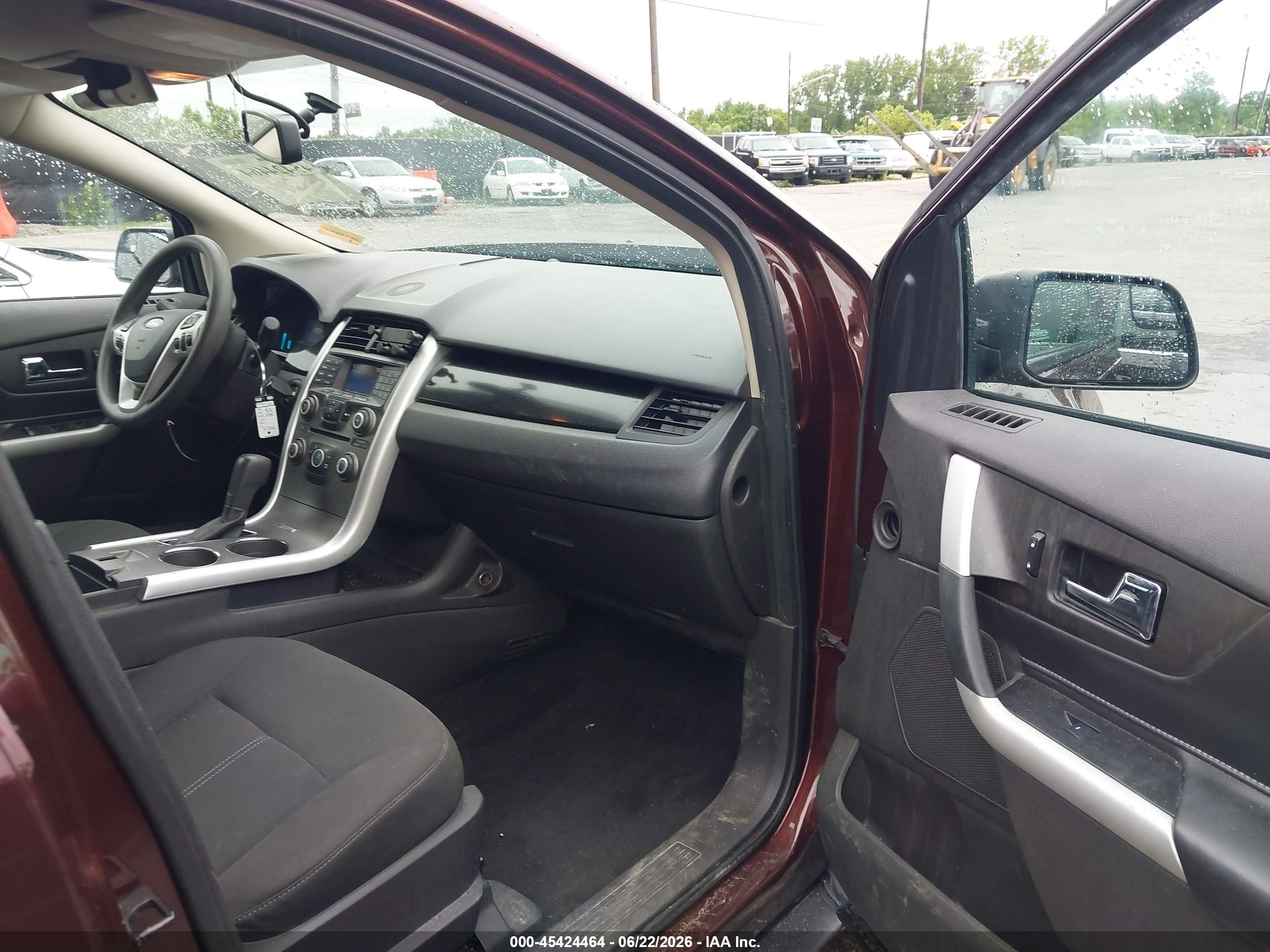 2012 Ford Edge Se Burgundy vin: 2FMDK3G9XCBA36651