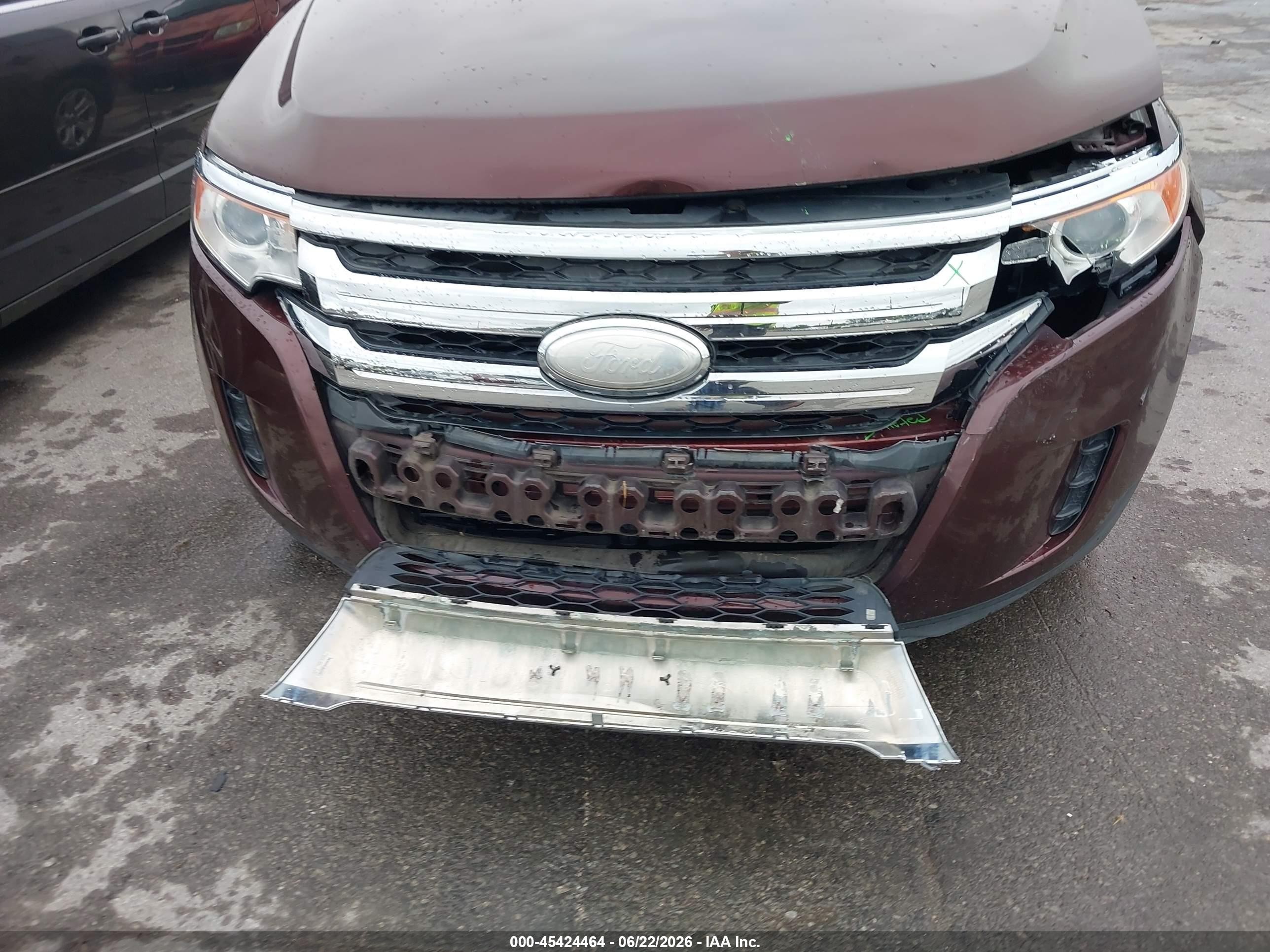 2012 Ford Edge Se Burgundy vin: 2FMDK3G9XCBA36651