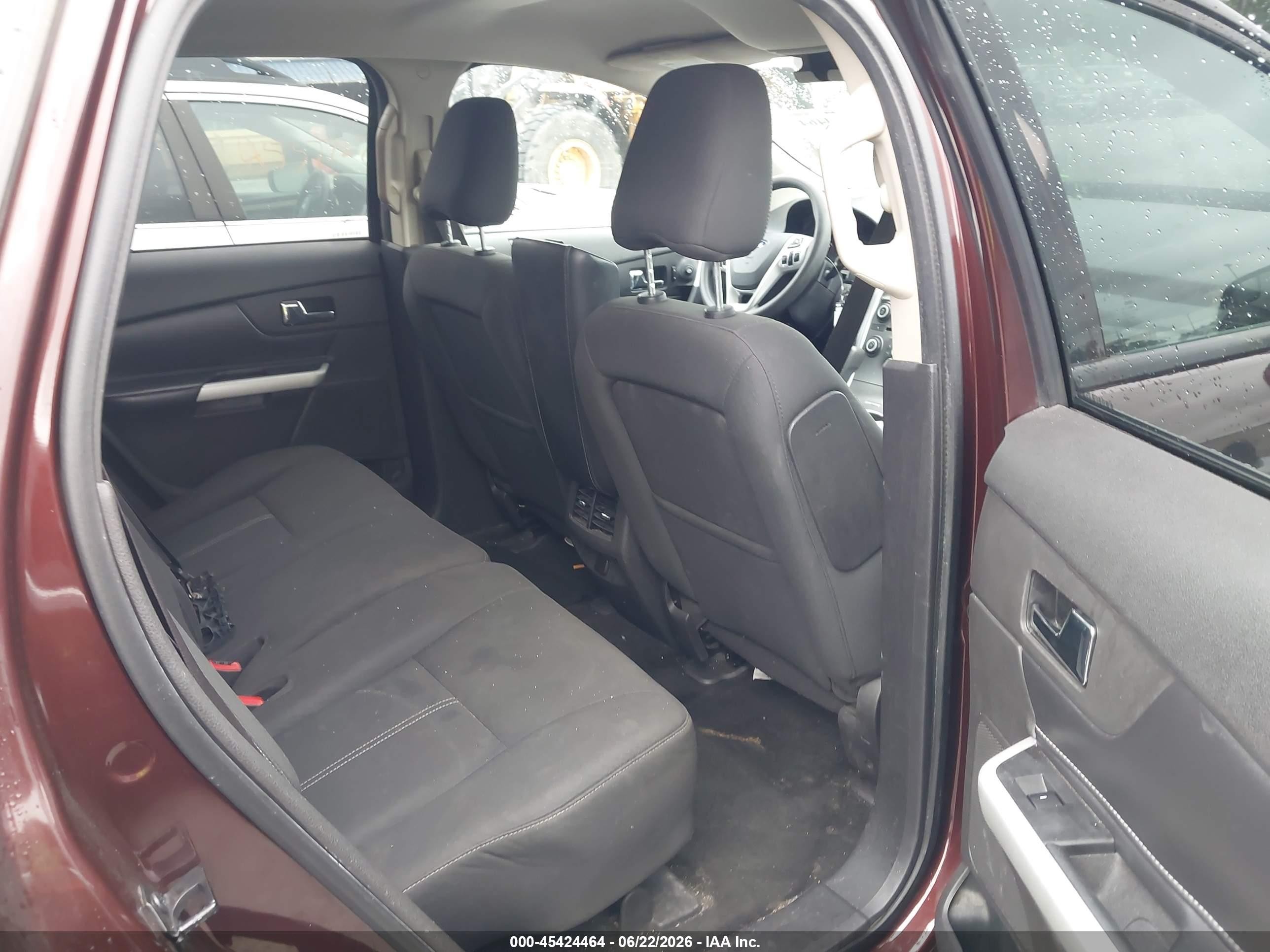 2012 Ford Edge Se Burgundy vin: 2FMDK3G9XCBA36651