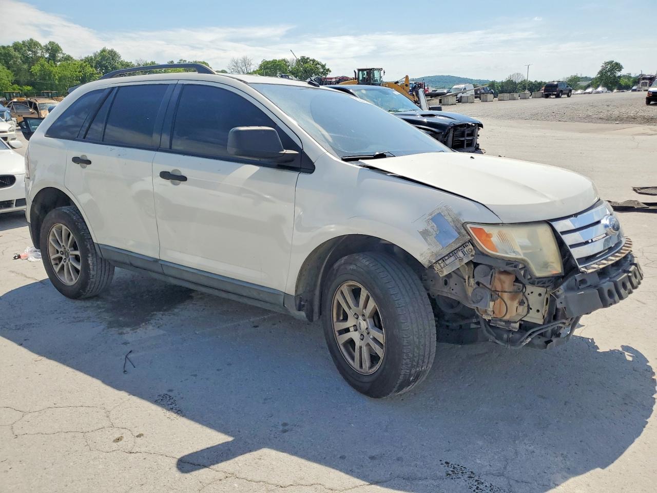 2010 Ford Edge Se White vin: 2FMDK3GC0ABB39084