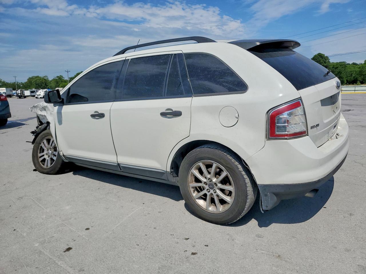 2010 Ford Edge Se White vin: 2FMDK3GC0ABB39084