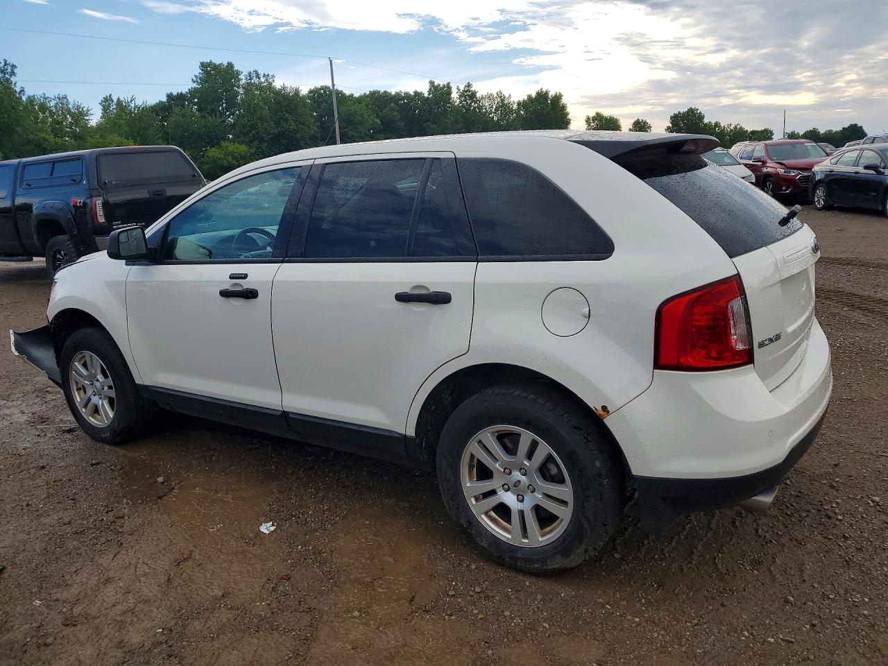2011 Ford Edge Se White vin: 2FMDK3GC0BBA40055