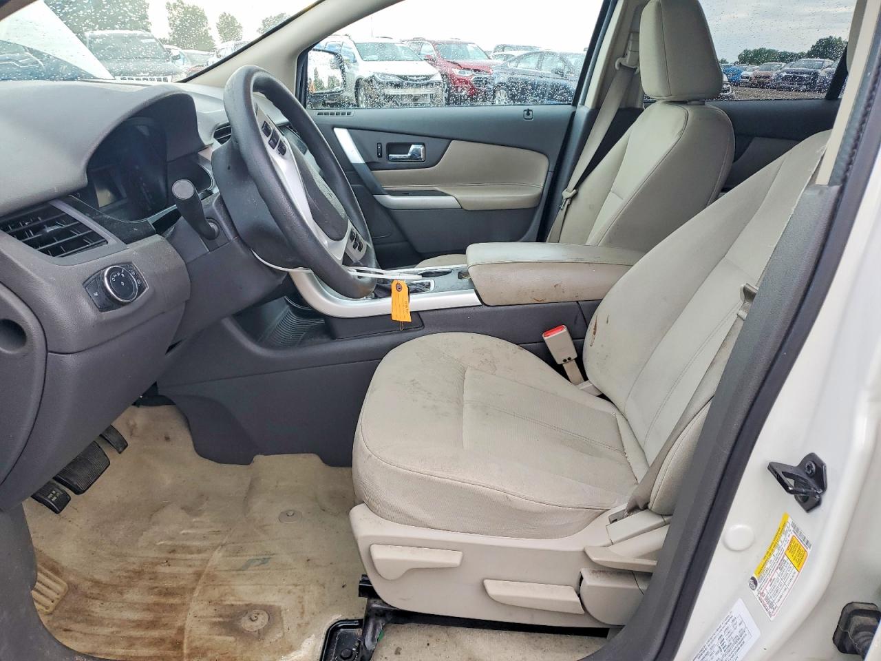 2011 Ford Edge Se White vin: 2FMDK3GC0BBA40055