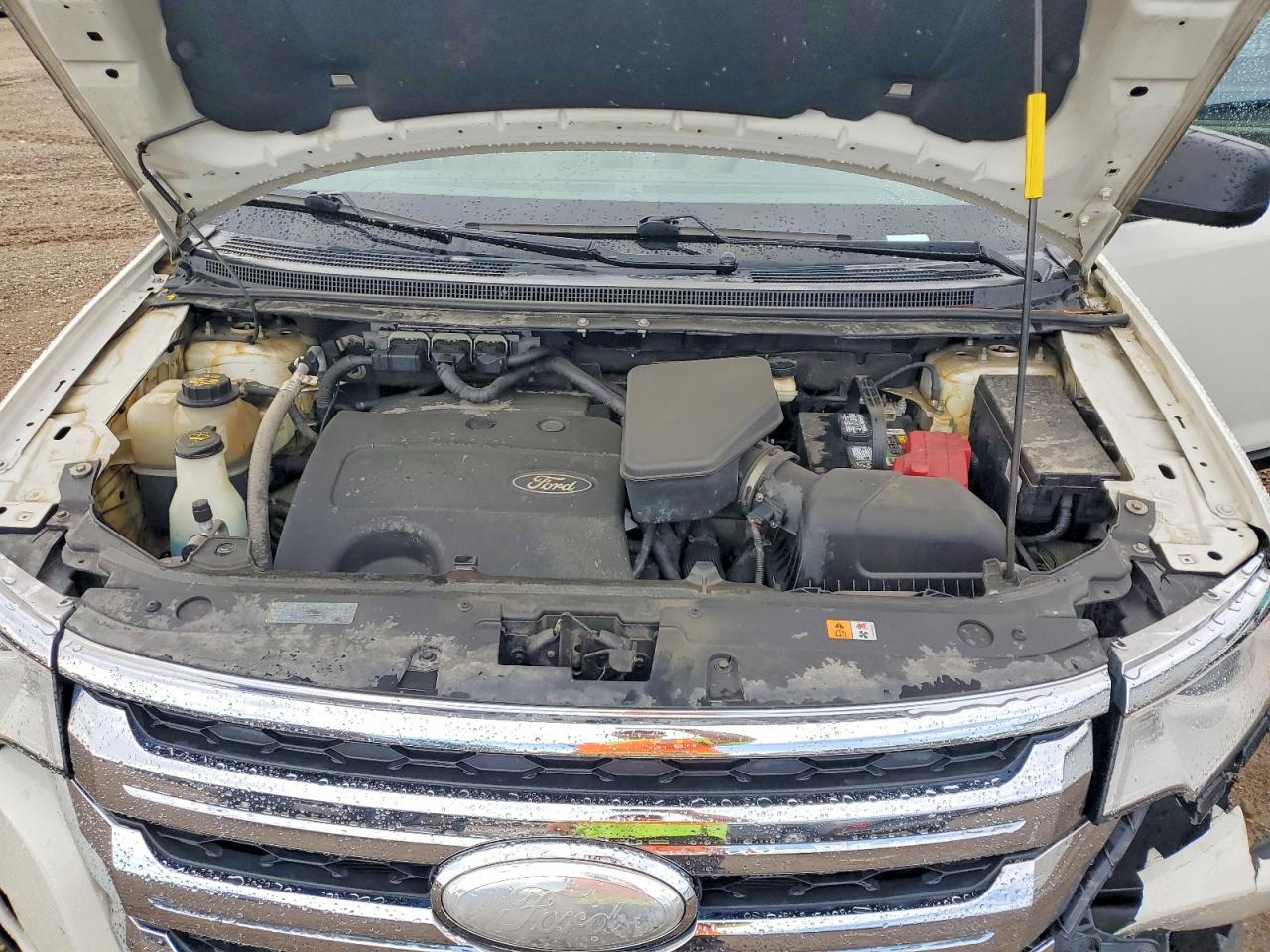 2011 Ford Edge Se White vin: 2FMDK3GC0BBA40055