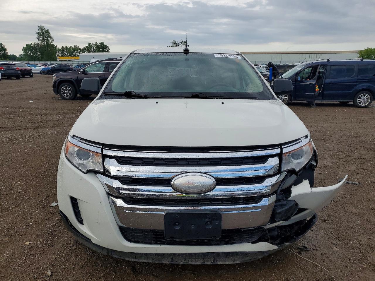 2011 Ford Edge Se White vin: 2FMDK3GC0BBA40055