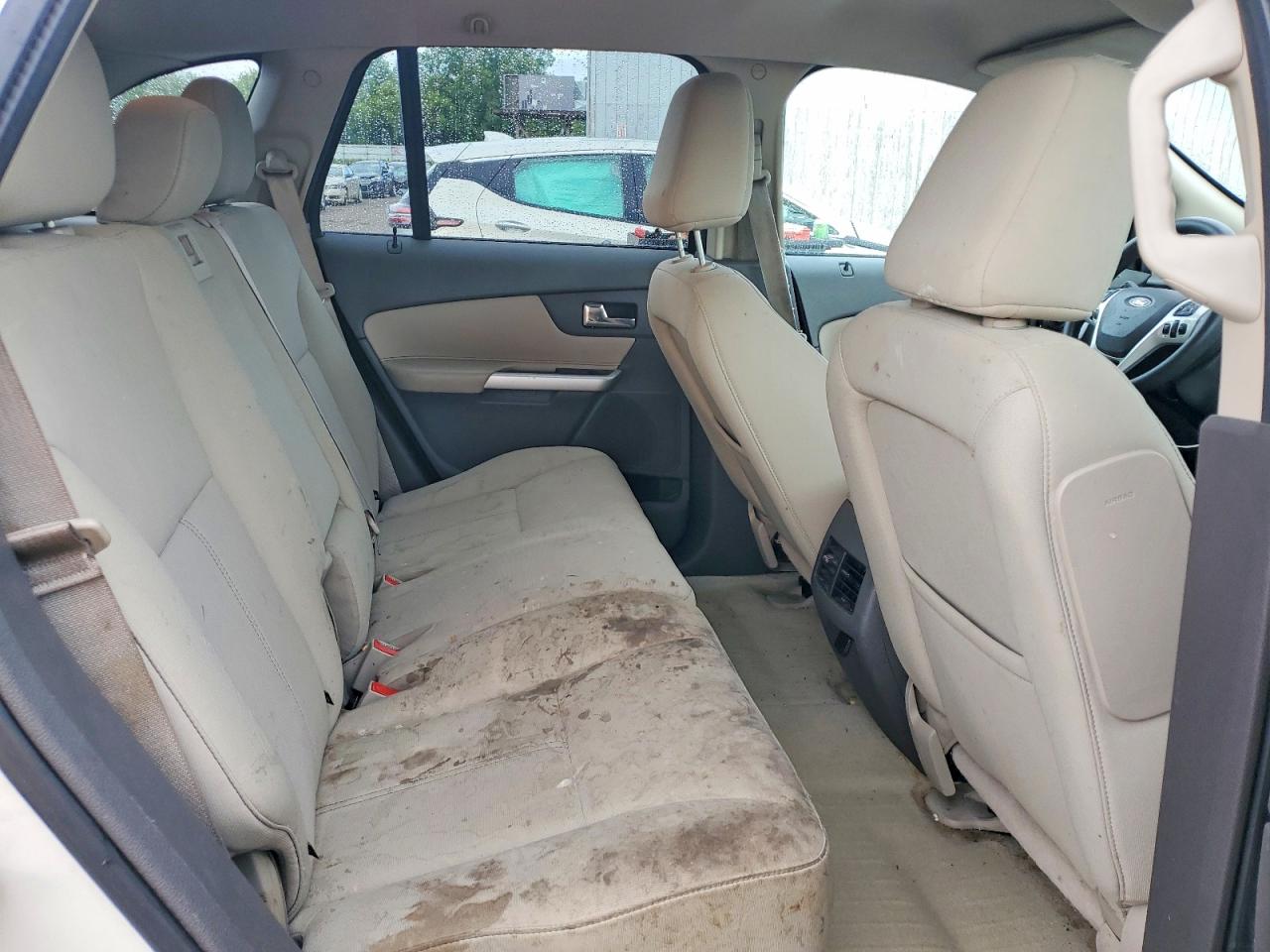 2011 Ford Edge Se White vin: 2FMDK3GC0BBA40055