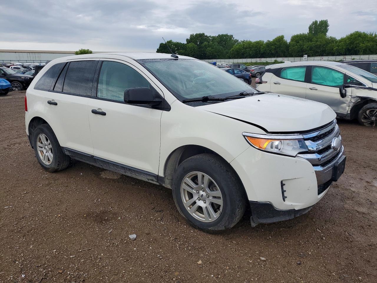 2011 Ford Edge Se White vin: 2FMDK3GC0BBA40055
