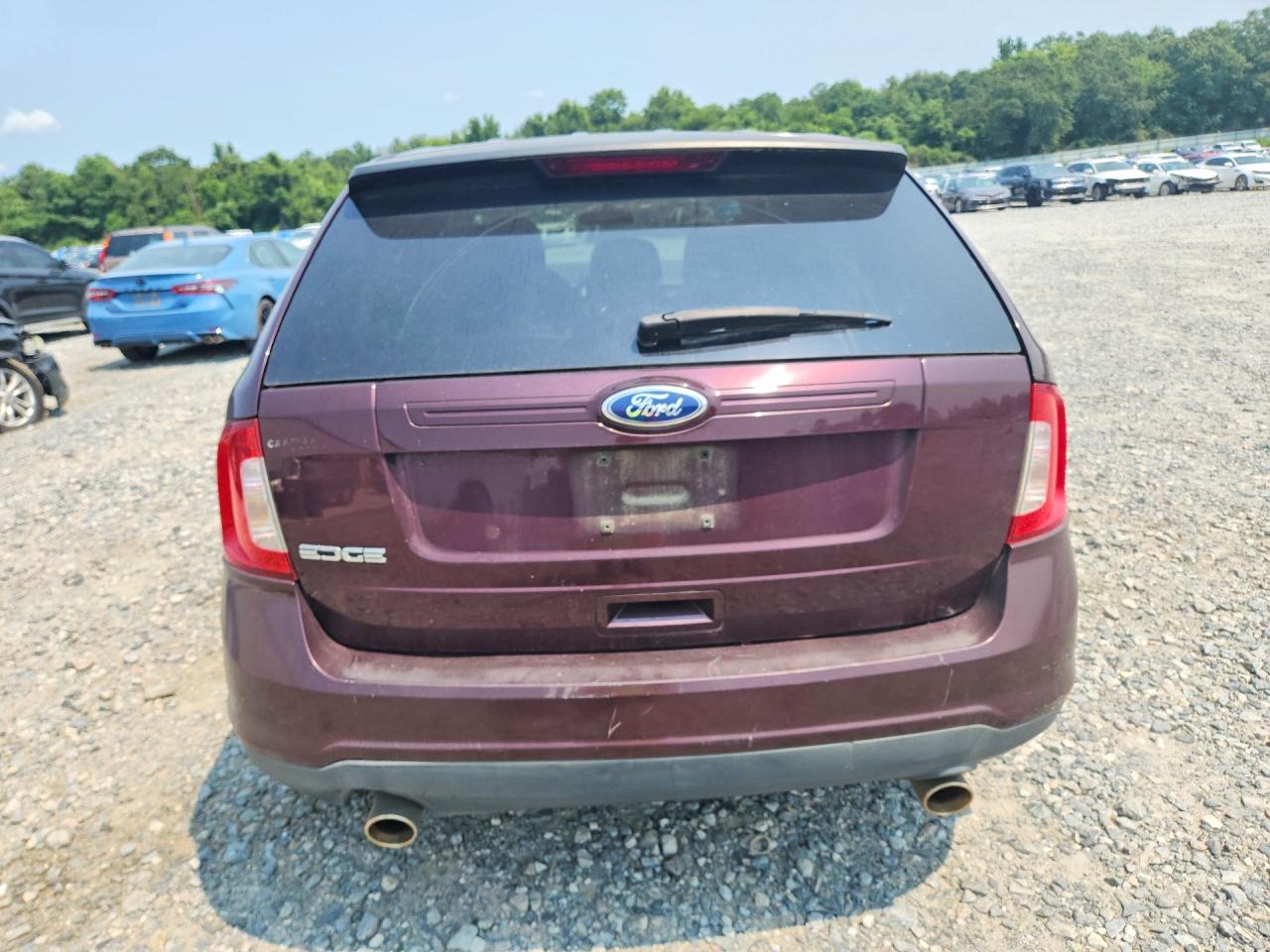 2011 Ford Edge Se Purple vin: 2FMDK3GC0BBA93113