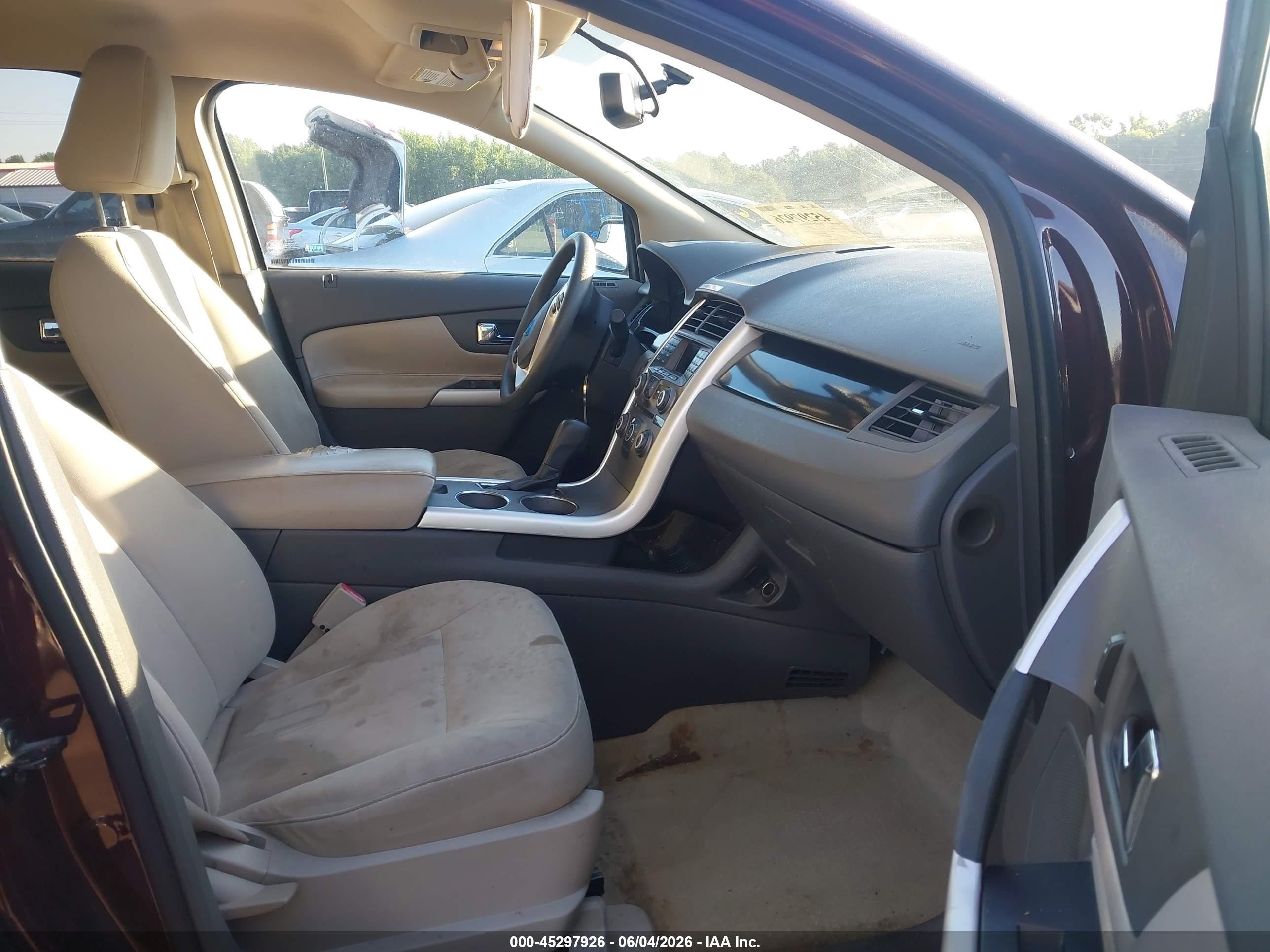 2011 Ford Edge Se Maroon vin: 2FMDK3GC0BBB12582
