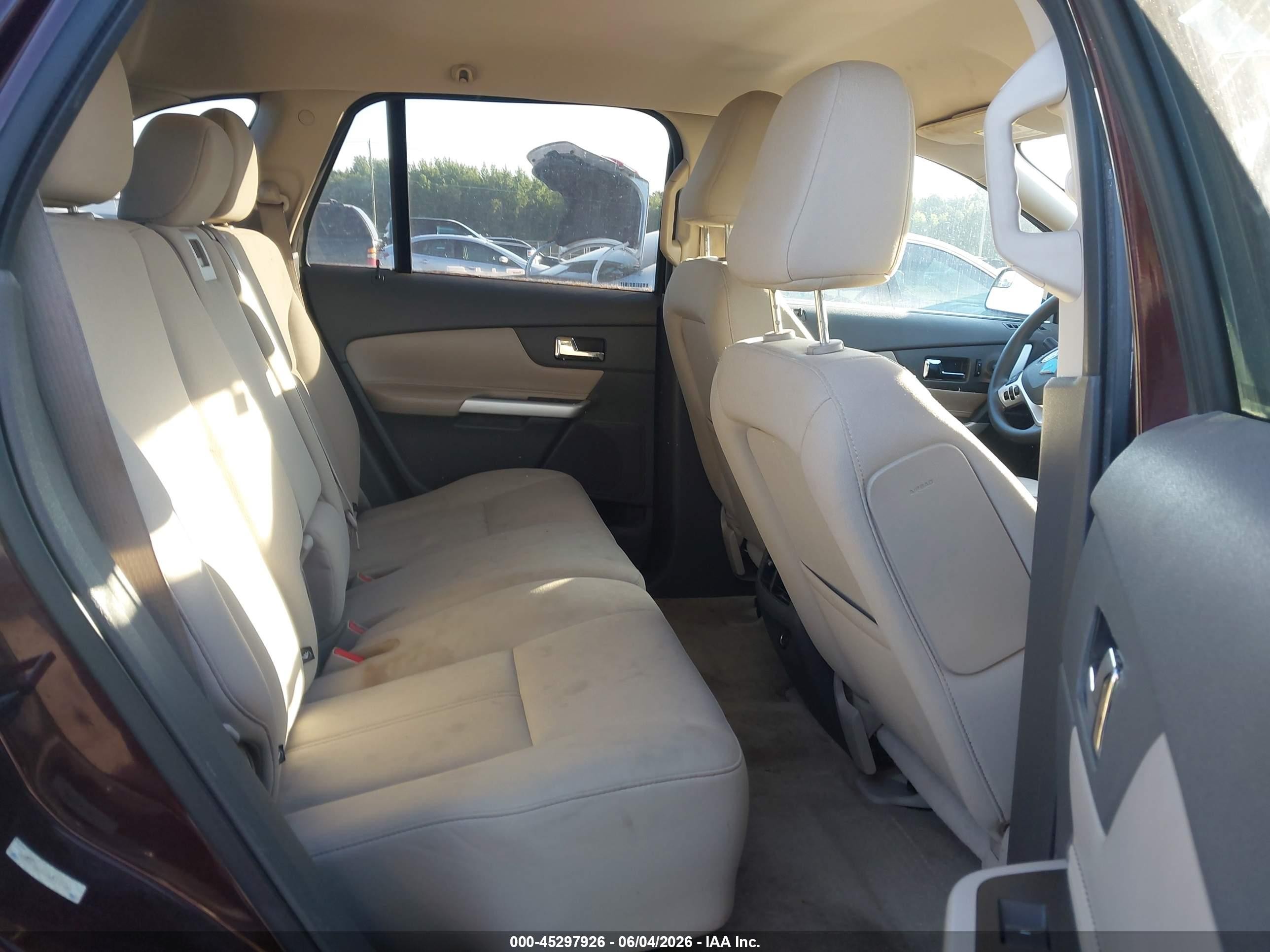 2011 Ford Edge Se Maroon vin: 2FMDK3GC0BBB12582