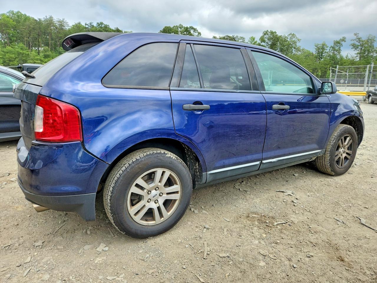 2011 Ford Edge Se Blue vin: 2FMDK3GC0BBB13666