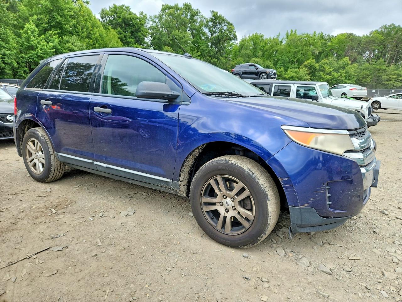 2011 Ford Edge Se Blue vin: 2FMDK3GC0BBB13666
