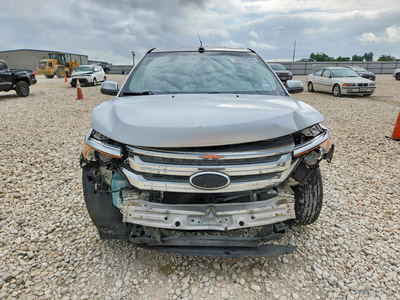 2011 Ford Edge Se Silver vin: 2FMDK3GC0BBB18091