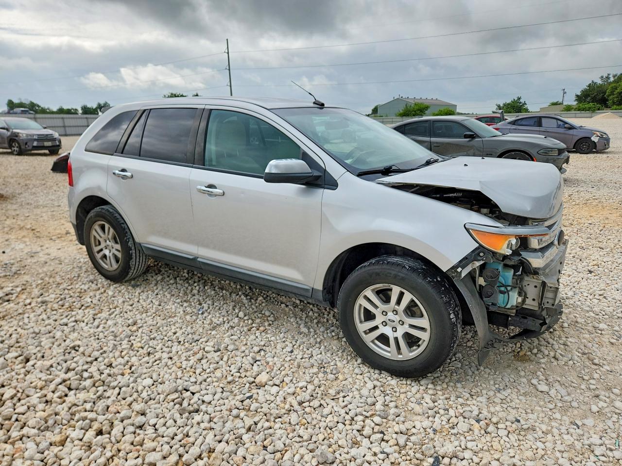 2011 Ford Edge Se Silver vin: 2FMDK3GC0BBB18091