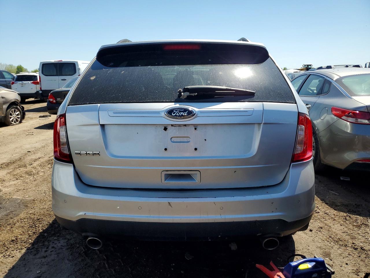 2012 Ford Edge Silver vin: 2FMDK3GC0CBA67757