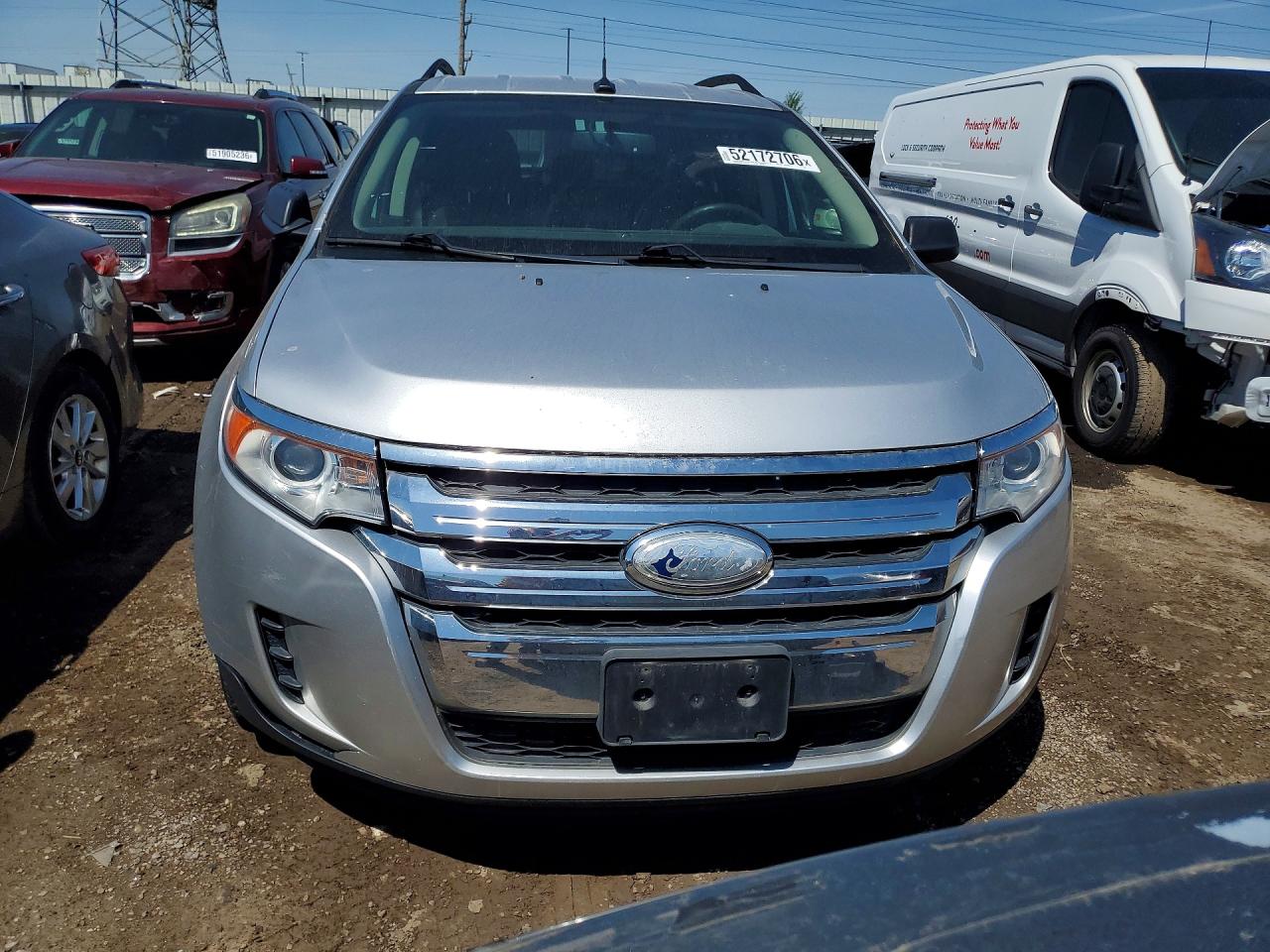 2012 Ford Edge Silver vin: 2FMDK3GC0CBA67757