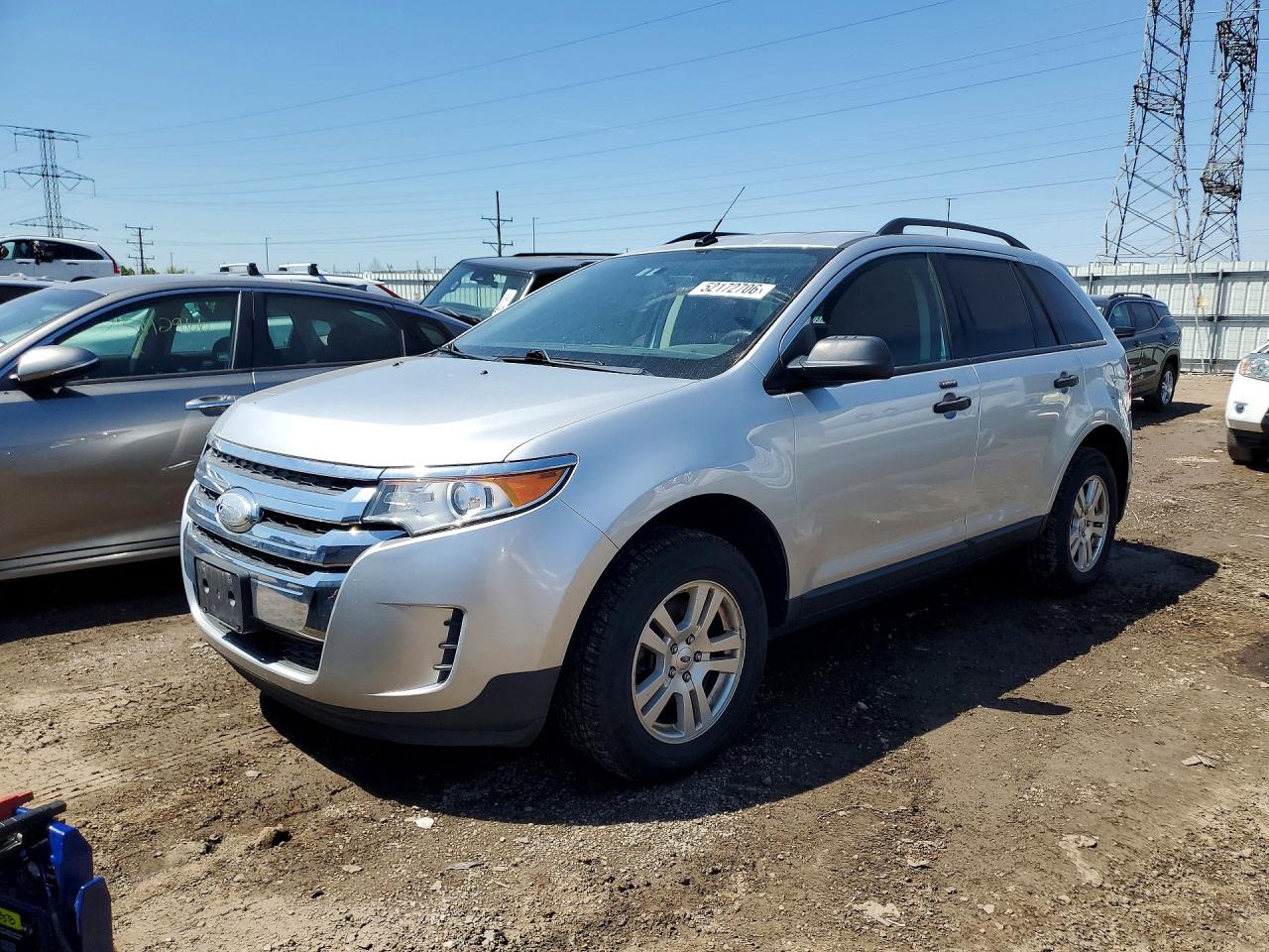 2012 Ford Edge Silver vin: 2FMDK3GC0CBA67757
