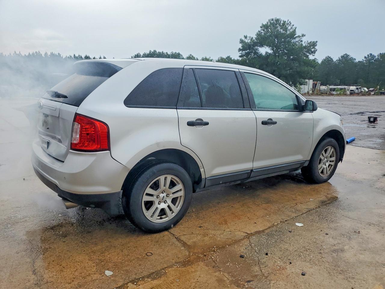 2013 Ford Edge Se Silver vin: 2FMDK3GC0DBA25378