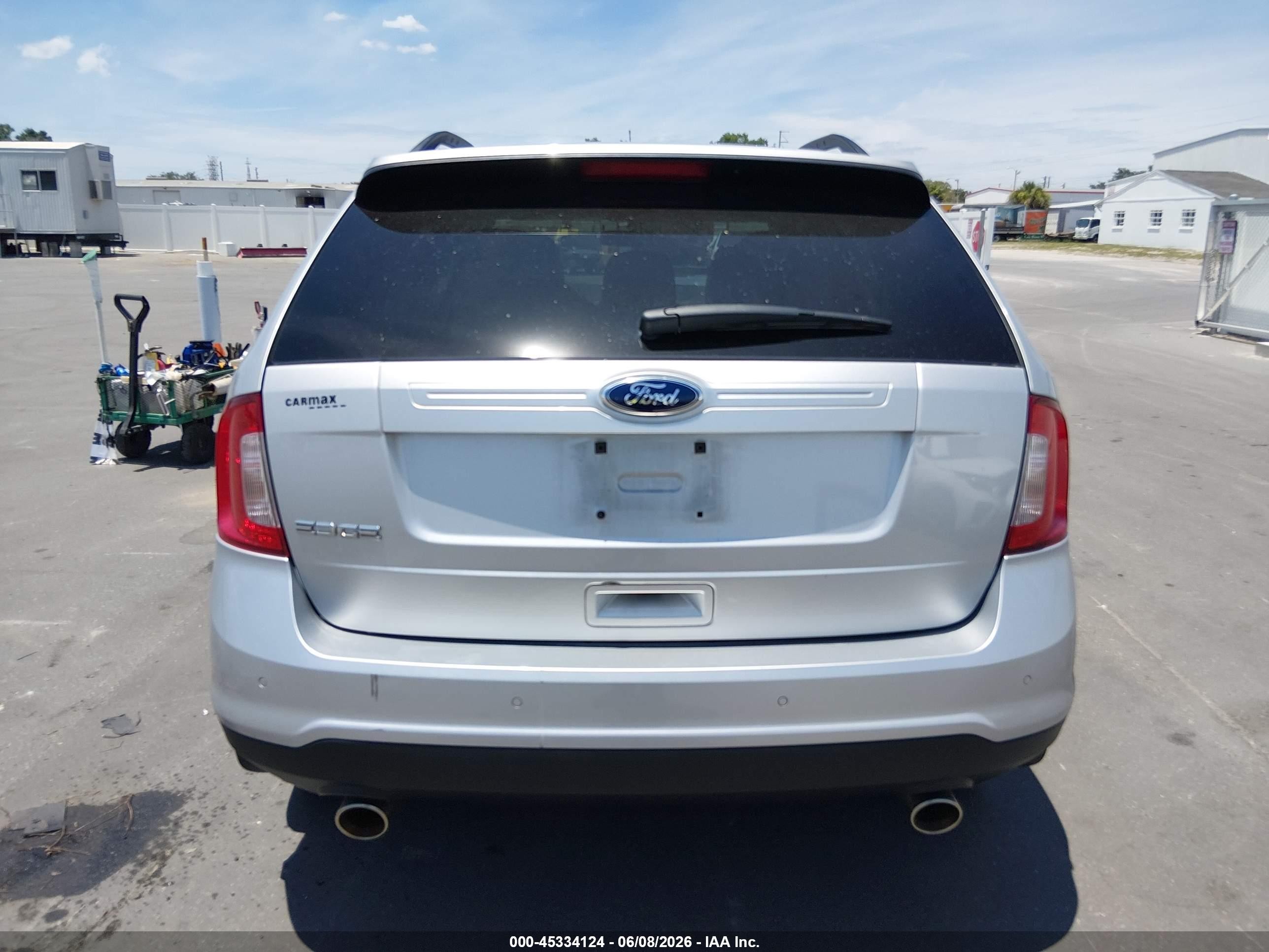 2013 Ford Edge Se Silver vin: 2FMDK3GC0DBA43511