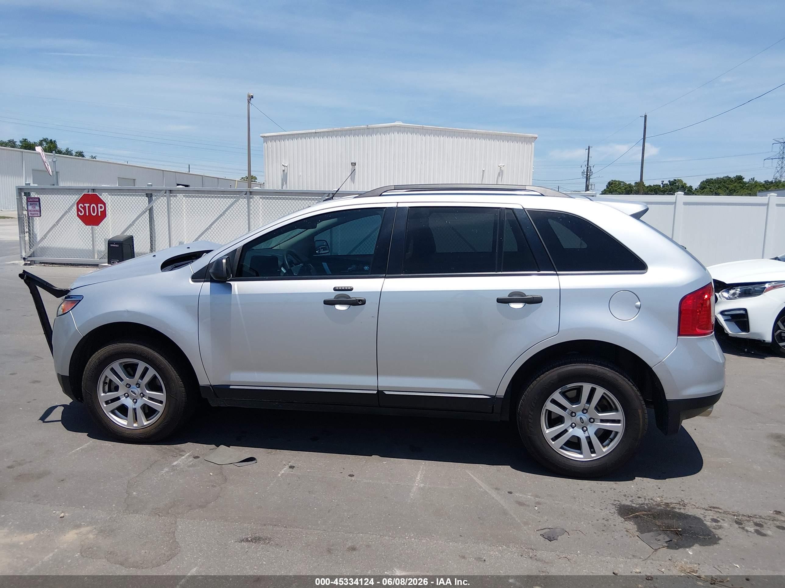 2013 Ford Edge Se Silver vin: 2FMDK3GC0DBA43511