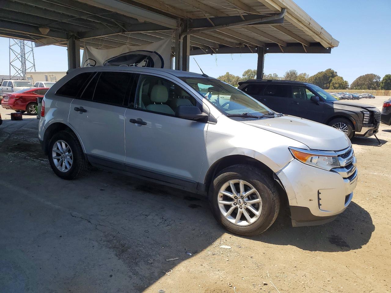 2013 Ford Edge Se Silver vin: 2FMDK3GC0DBB06512